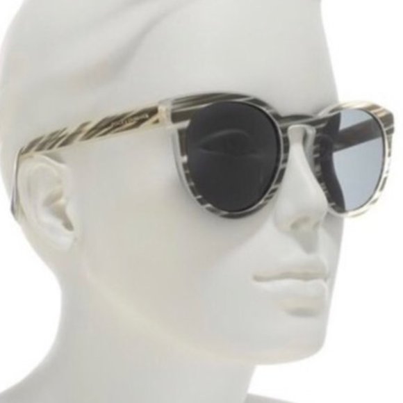 Dolce & Gabbana Sunglasses Brown Striped Frame Smoke Lens Logo Case New with Tag main image 7
